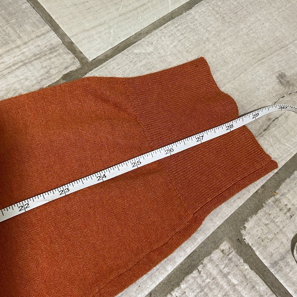 NWT Women's A New Day Long Sleeve Mock Neck Sweater Burnt Orange Rust Small S‎ - Picture 4 of 6